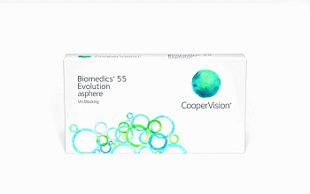 Контактные линзы Biomedics 55 Evolution (6 линз) (8.6)